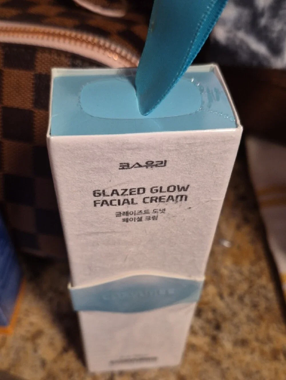 Glazed Glow Facial Cream — Light Blue